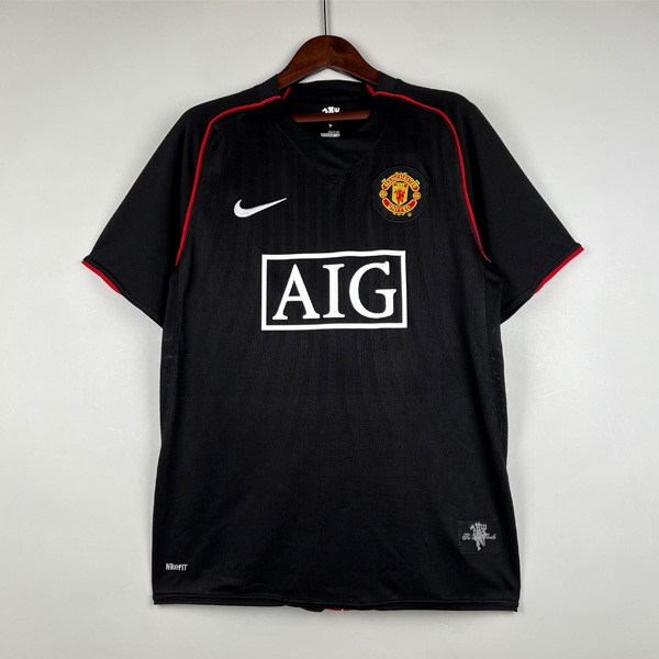 Tailandia Camiseta Manchester United 2ª Retro 2007-2008